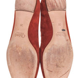 Sorvantoria2 elegant leather Ballet Flat close-up detail