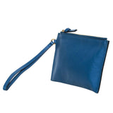 Side view of Chloe wristlet Red premium designer bag