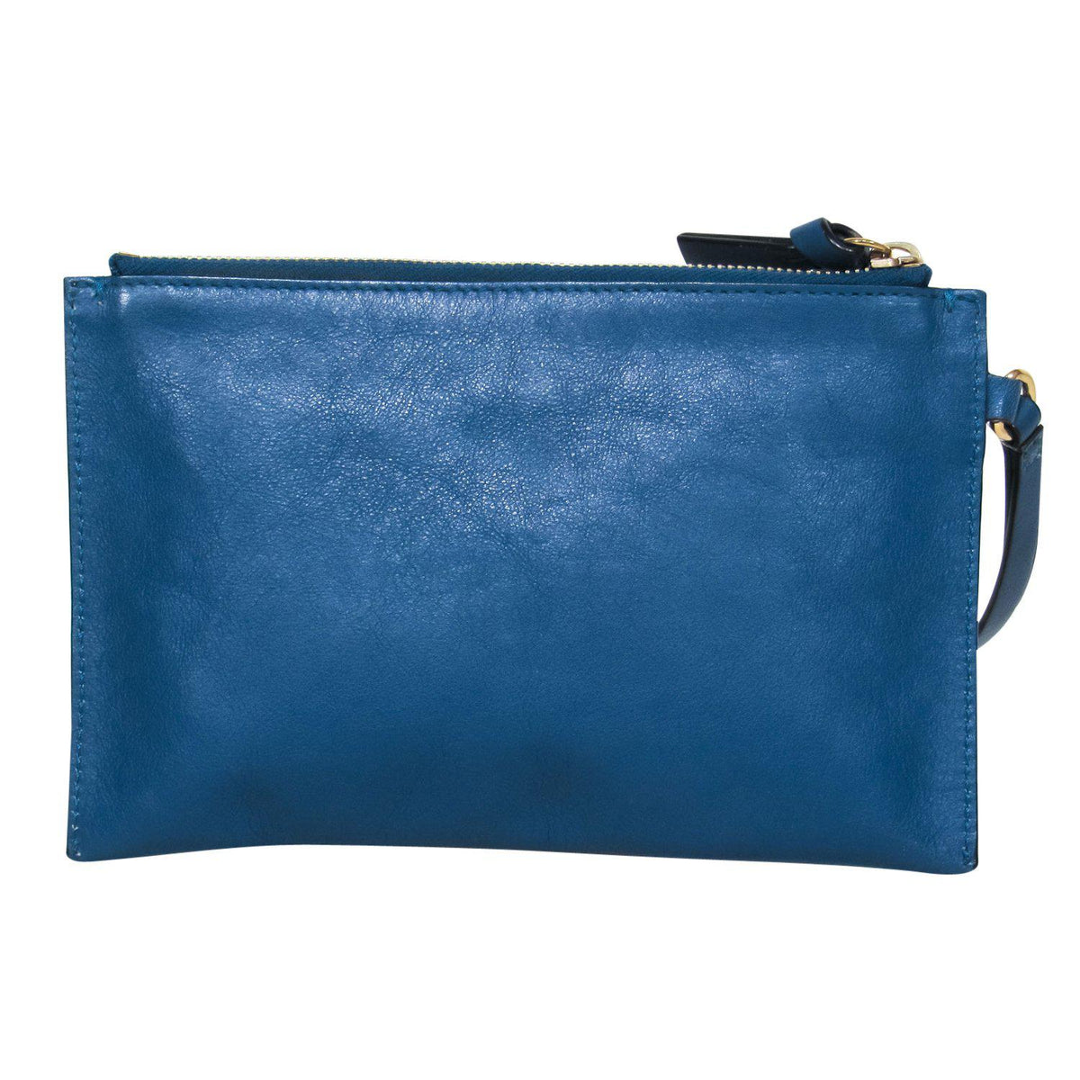 Novalique elegant leather Wristlet back view