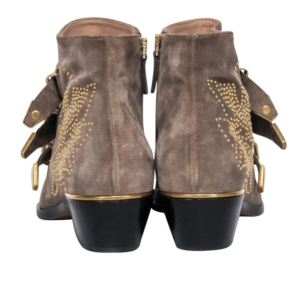Aurevantine elegant leather Ankle Boot interior detail