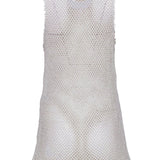 Xolvantix elegant leather Tank Top back view