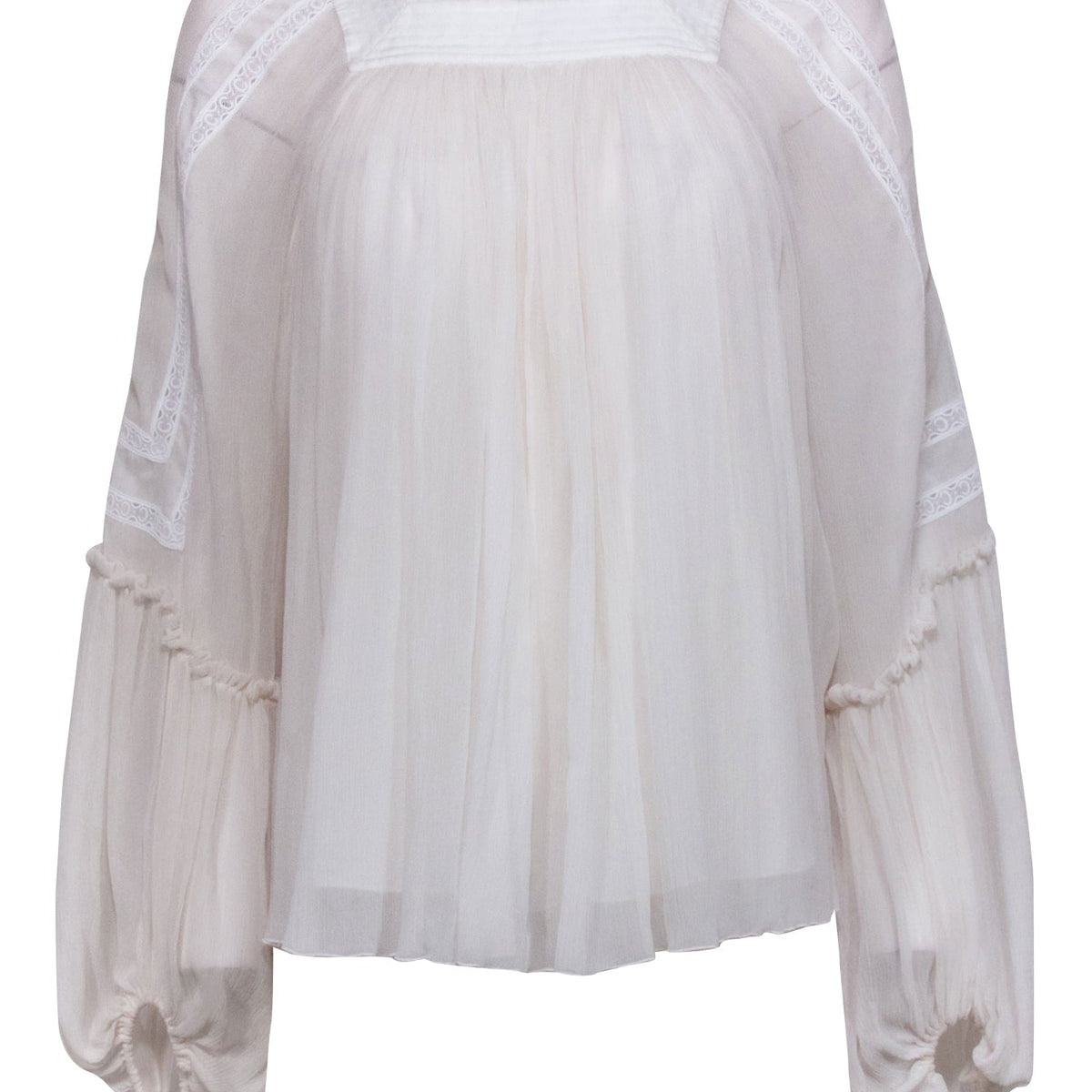 Chloe women's top White luxury designer leather