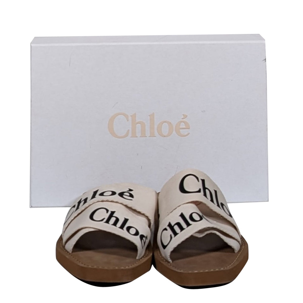 Crisvaloria4 elegant leather Slide Sandal side view