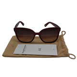 Side view of Chloe sunglasses Grey premium designer bag