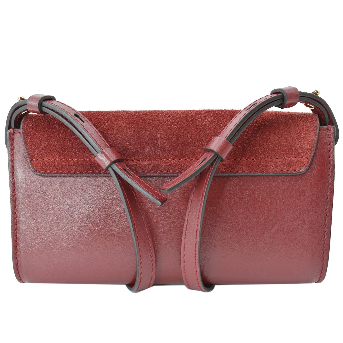 Authentic Chloe shoulder bag Red luxury fashion accessory
