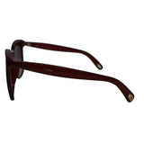 Auremiroria2 elegant leather Sunglasses close-up detail