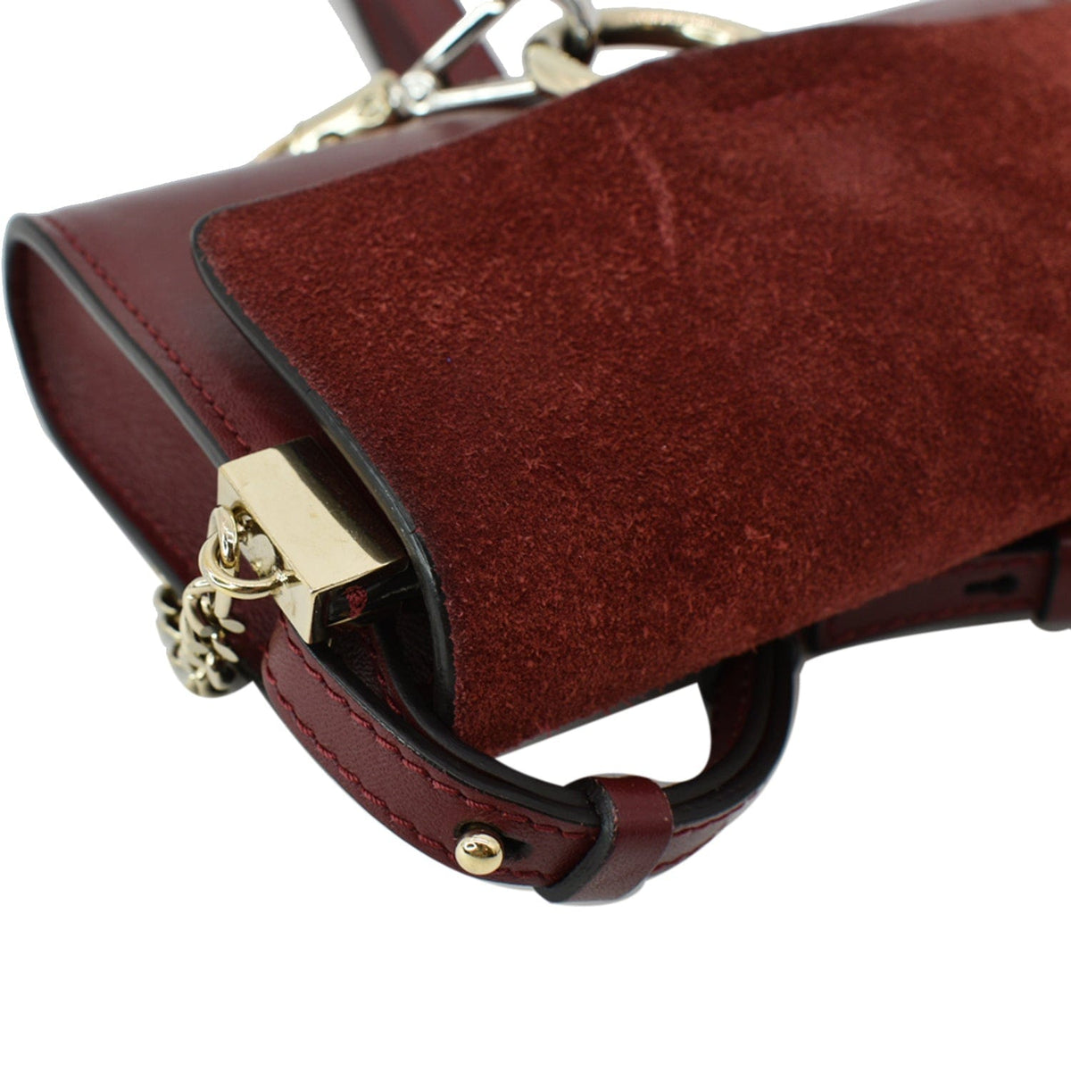 Zelvantine5 elegant leather Shoulder Bag angled view