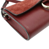 Chloe designer shoulder bag leather closeup detail