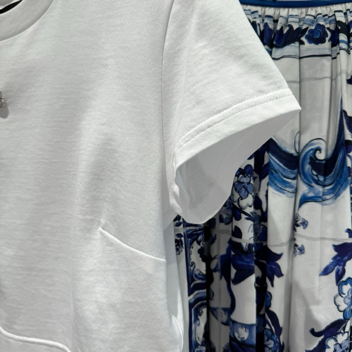 Front view of Dolce & Gabbana Crop Top premium crop top