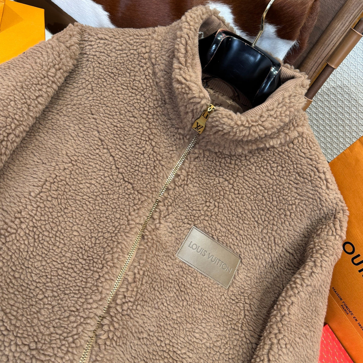 Louis Vuitton Jackets? Louis Vuitton Lou Zip Fleece Jacket Stylish Everyday Designer Outerwear
