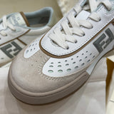 Detail shot of Fendi Sneakers premium leather texture