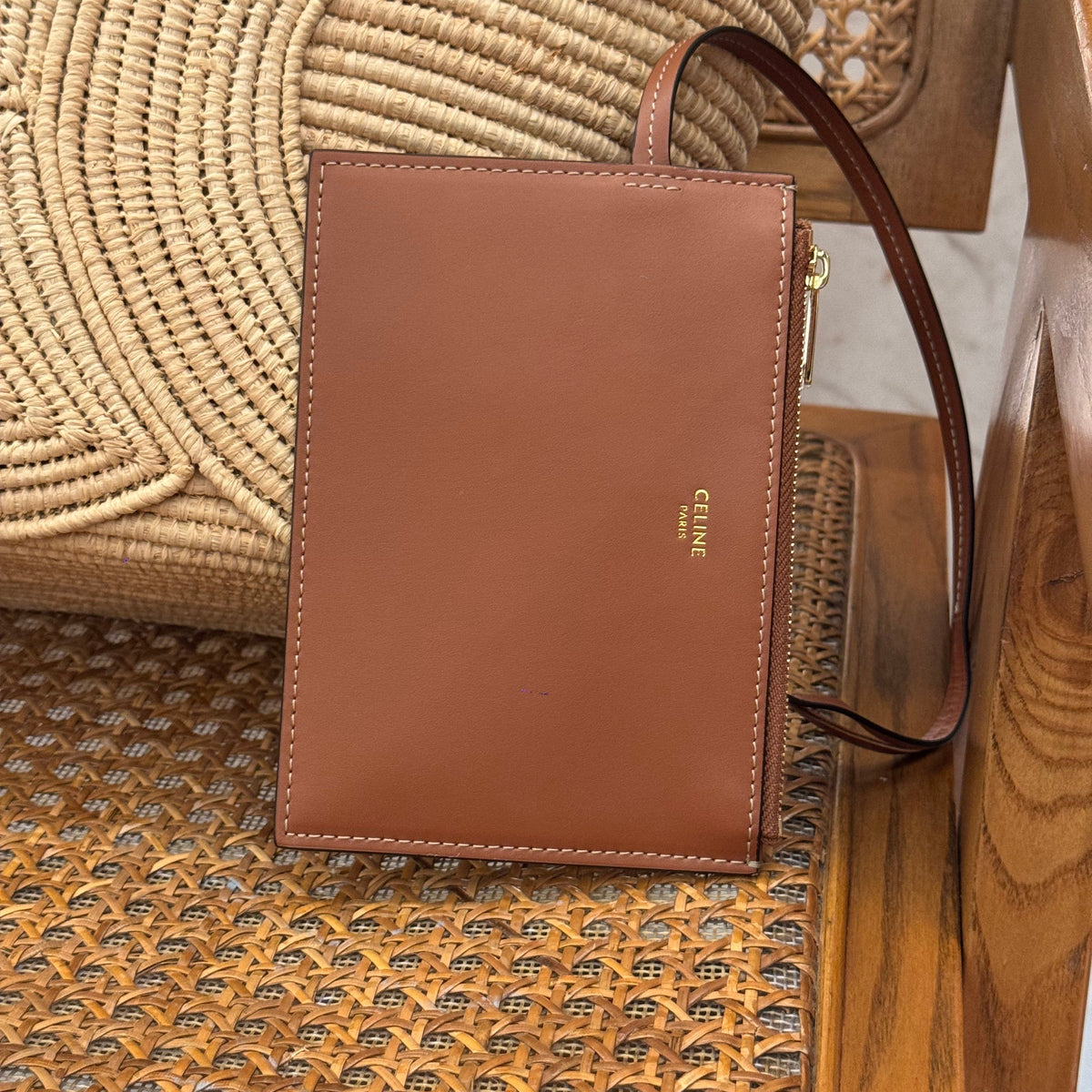 Celine Small Paniere Bag detail shot – designer craftsmanship and quality