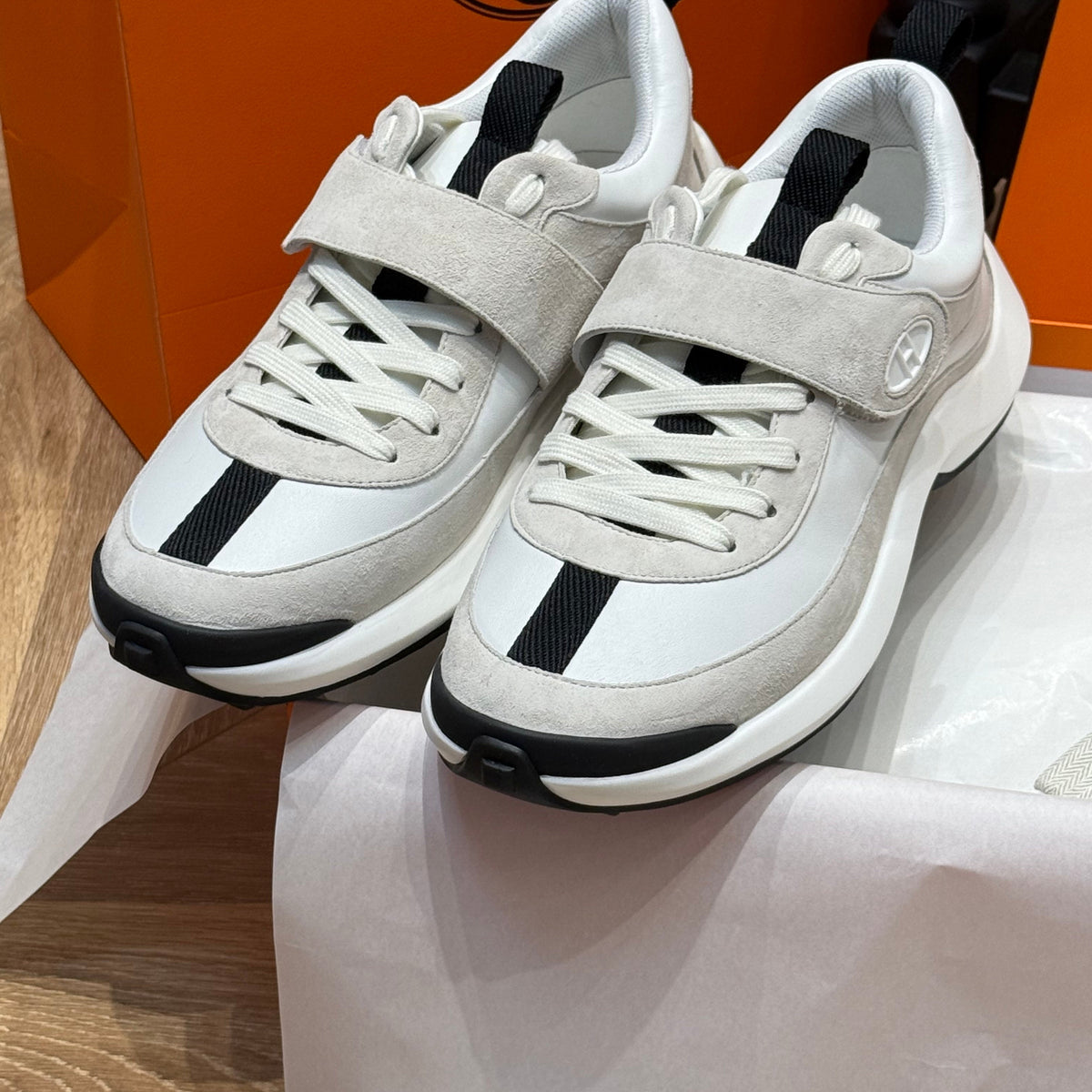 Shoes? Herm Loop Sneaker Premium Designer Casual Shoes