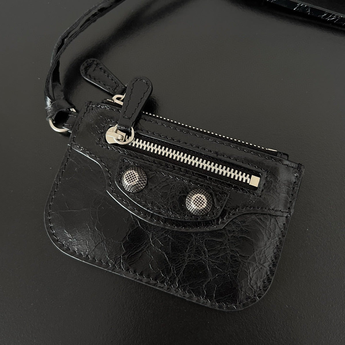 Front view of Balenciaga Le Cagole Mini Bag premium bag