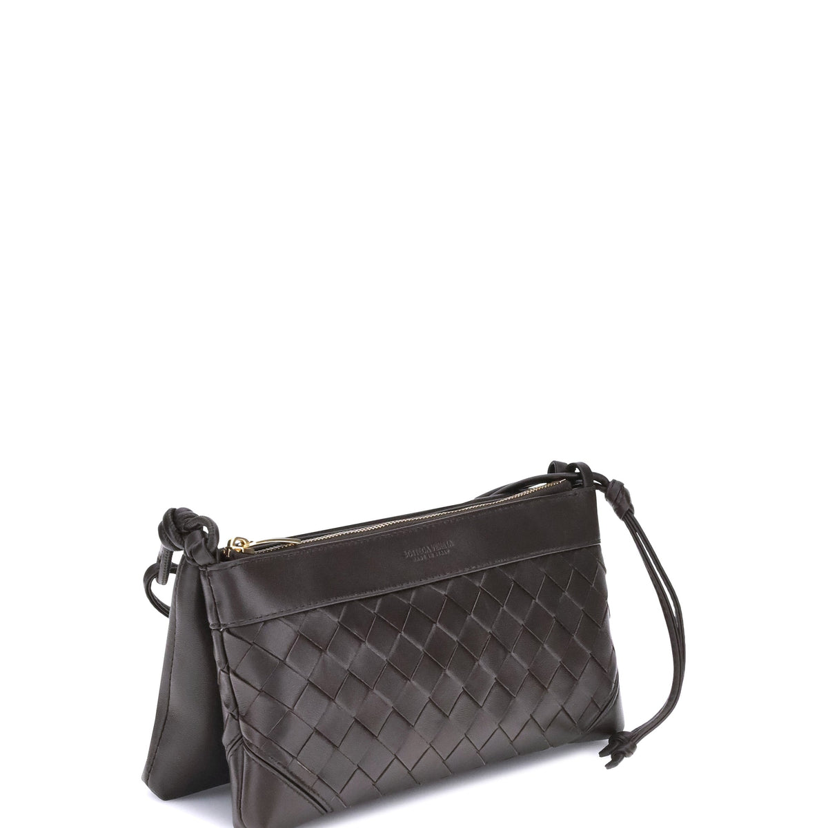 Bottega Veneta premium clutches detail and craftsmanship close-up