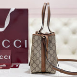 Gucci Emblem Small Tote Bag – luxury designer tote bag at Bellvora