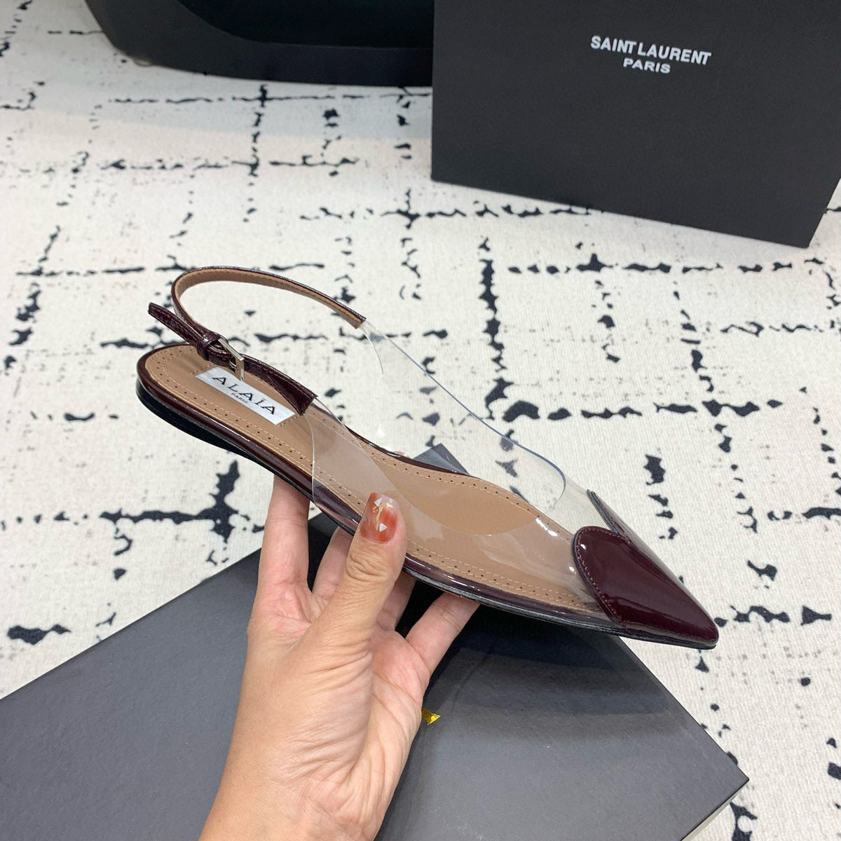 Alaïa Flats – luxury designer footwear at Bellvora