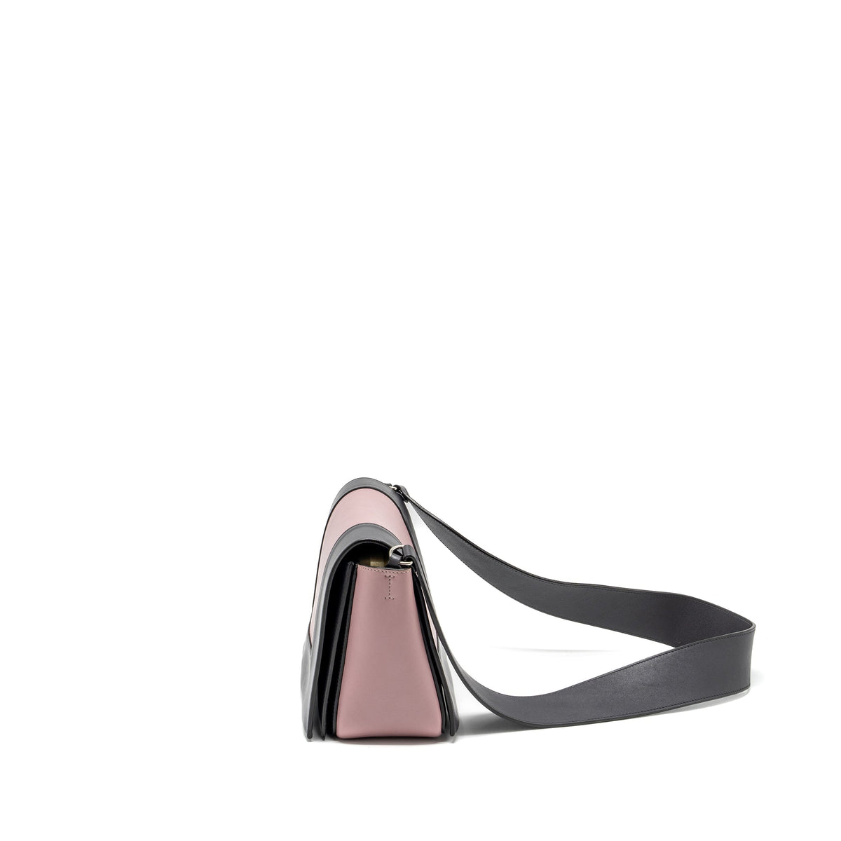 Celine Bags? Celine Frame Bag Calfskin Pink Grey SHW Luxury Designer Leather Handbag