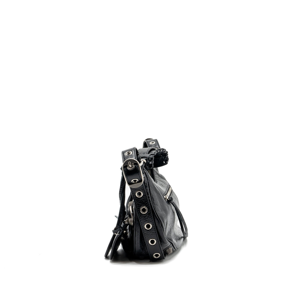 Luxar678 elegant leather Handbag angled view