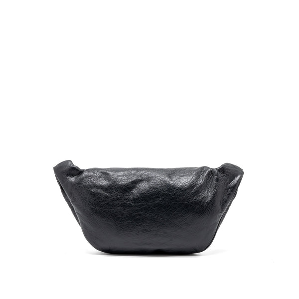 Balenciaga Europa Belt Bag Calfskin Black/Red SHW — Designer Belt Bag