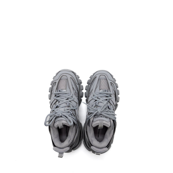 Balenciaga Size 38 Track Sneakers Light Grey — Designer Track Sneakers