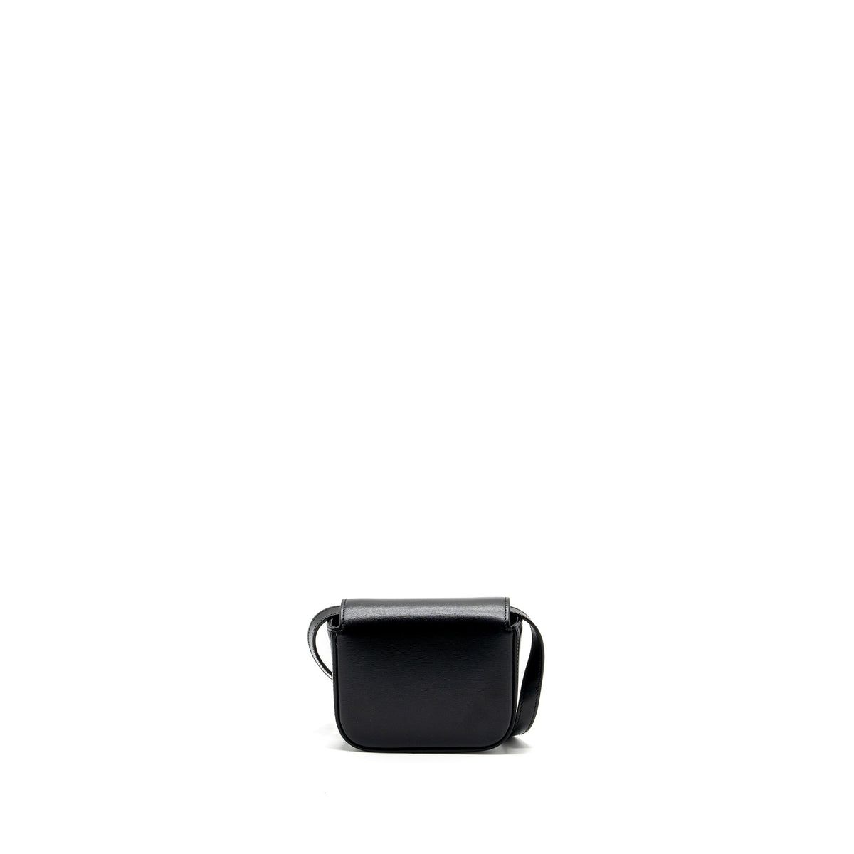 Celine Bags? Celine Mini Claude Shiny Calfskin Black GHW Elegant Everyday Designer Handbag