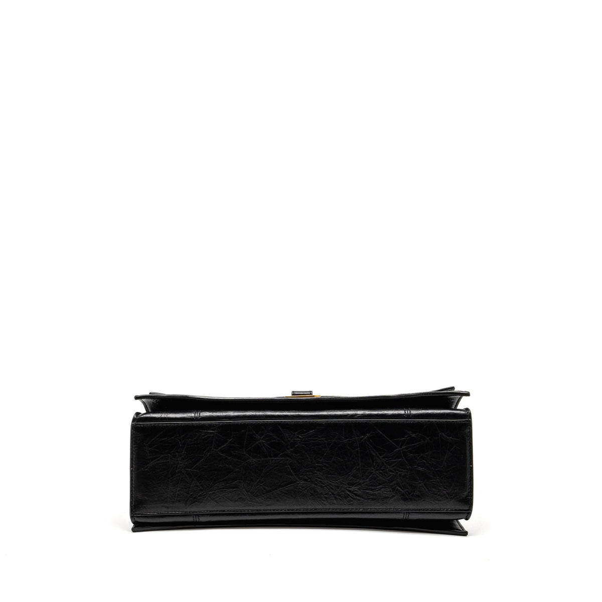 Balenciaga authentic luxury handbag Black calf craftsmanship