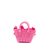 Luxar679 elegant leather Handbag angled view