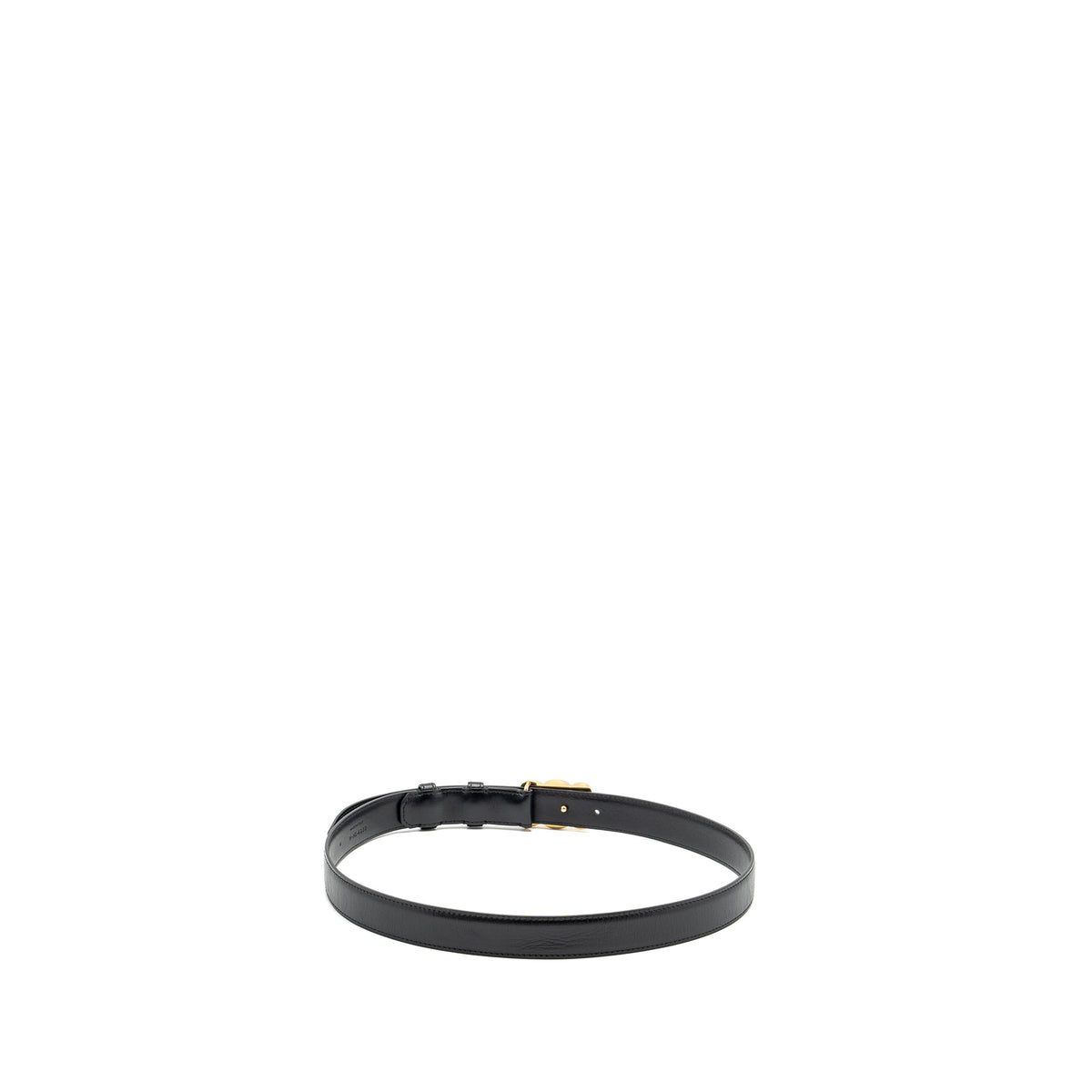 Celine Belts? Celine Size 85 Triomphe Belt Smooth Calfskin Black GHW Classic Everyday Designer Belt