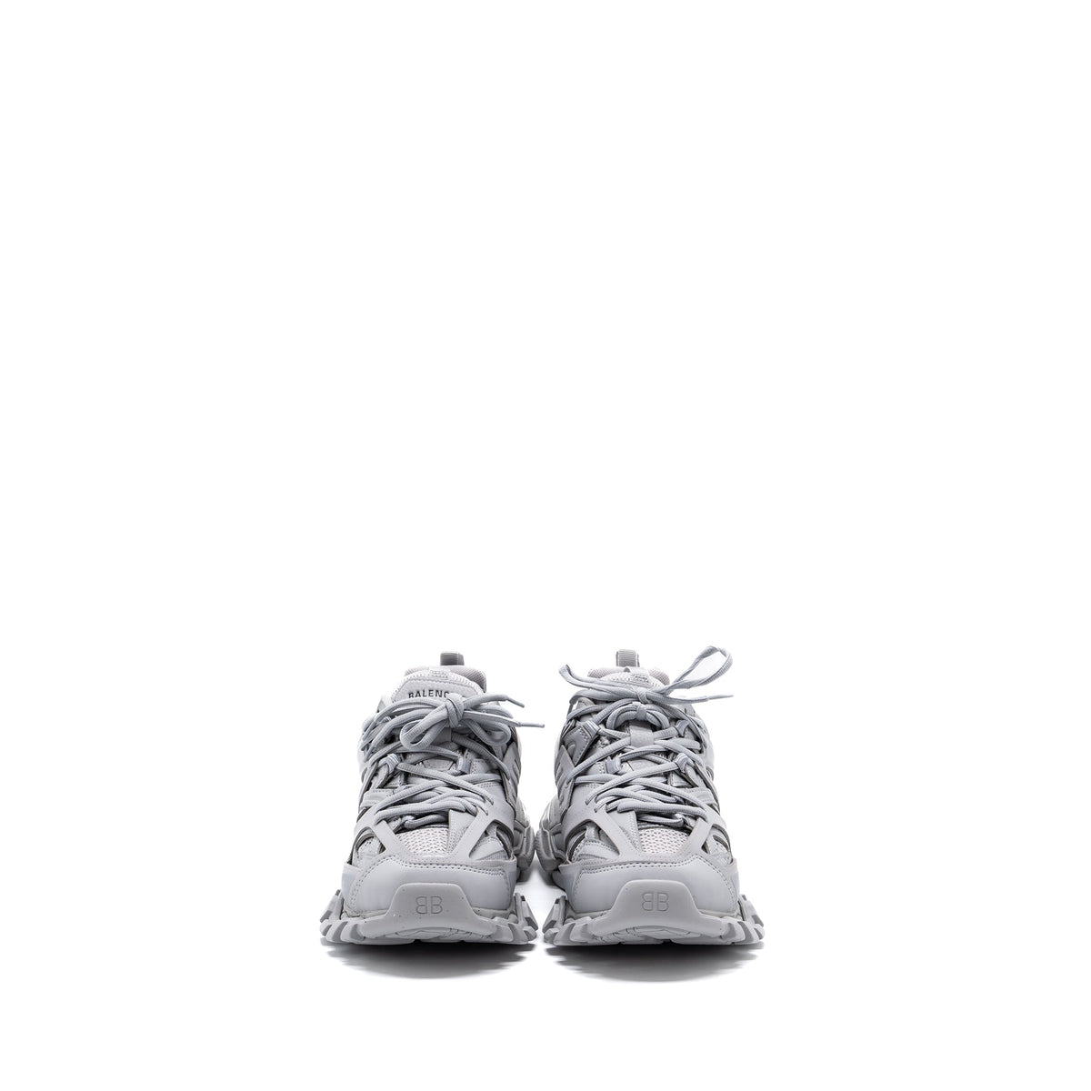 Balenciaga Size 38 Track Sneakers Light Grey — Designer Track Sneakers
