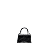 Balenciaga women's handbag Black luxury designer calf