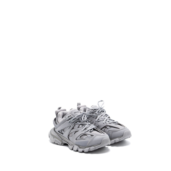 Balenciaga Size 38 Track Sneakers Light Grey — Designer Track Sneakers