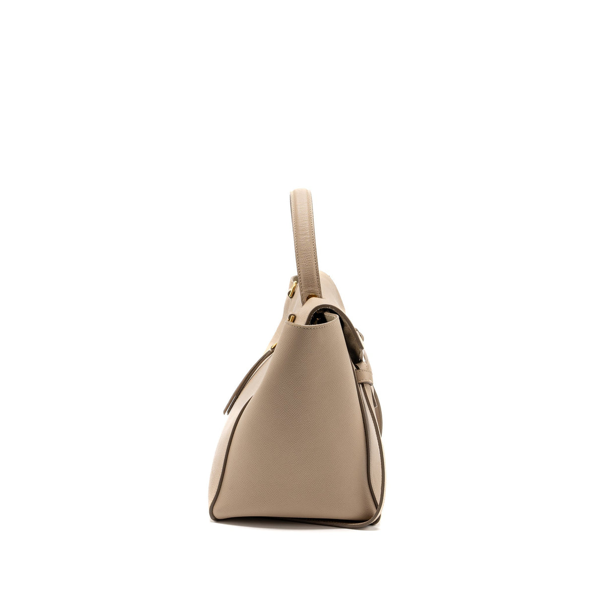 Celine Bags? Celine Mini Belt Bag Calfskin Light Taupe GHW Luxury Designer Leather Handbag