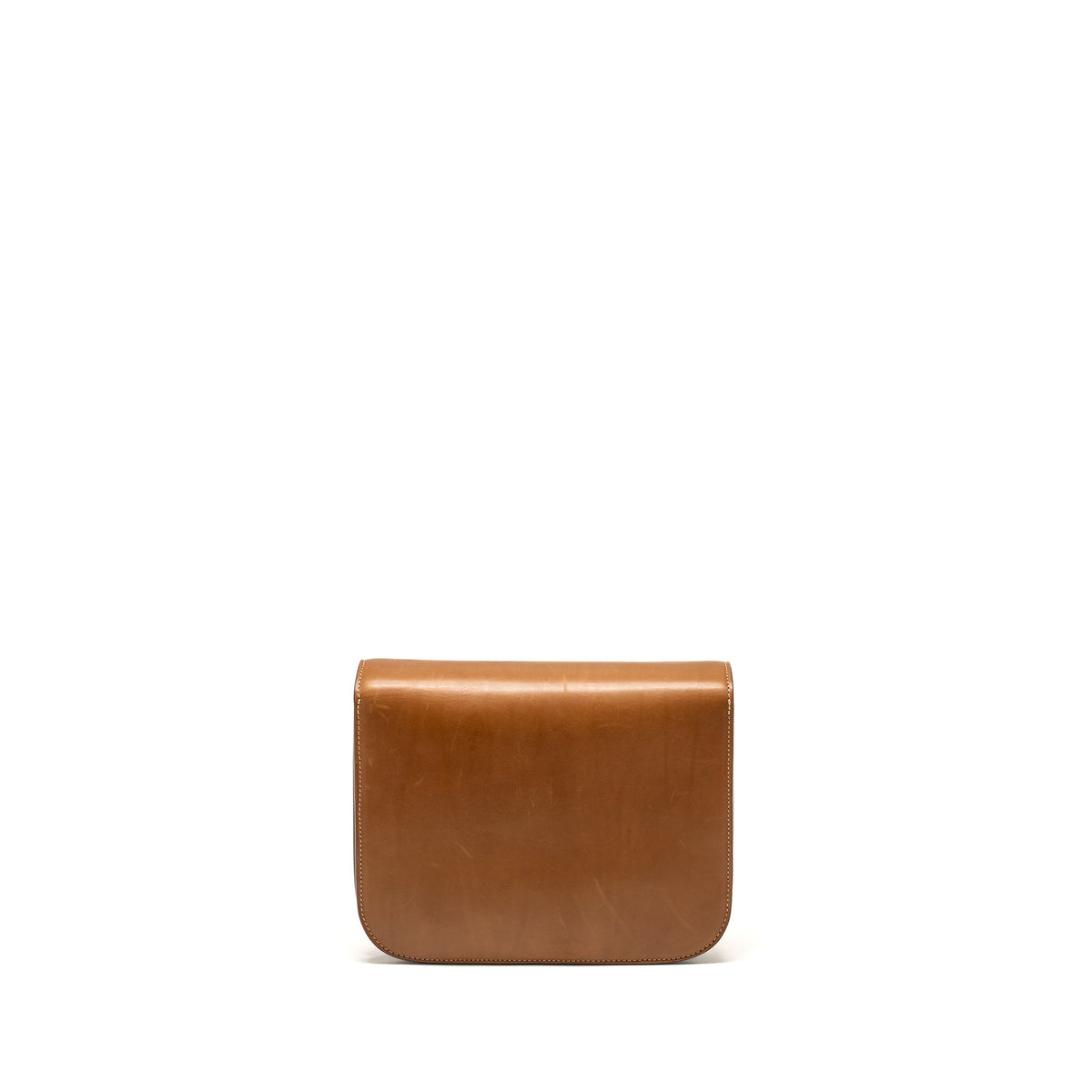 Celine Bags? Celine Medium Classic Box Bag Calfskin Brown GHW Elegant Everyday Designer Handbag