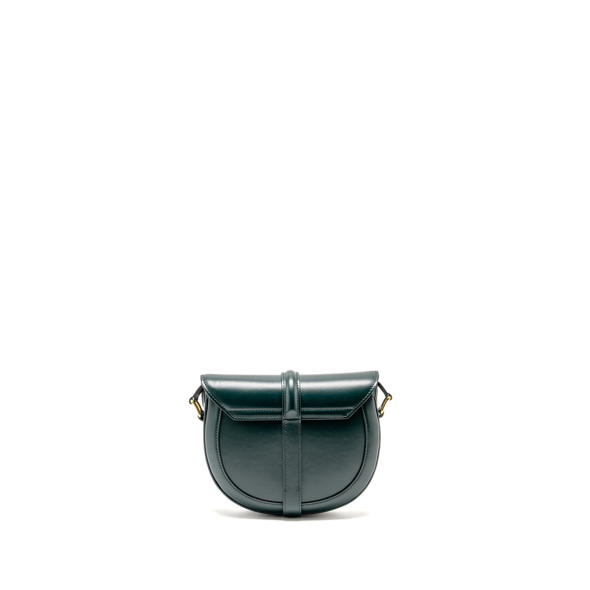 Celine Bags? Celine Small Besace Bag Calfskin Dark Green GHW Elegant Everyday Designer Handbag