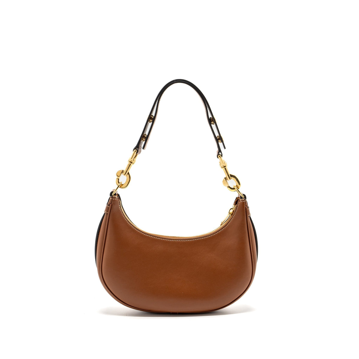 Celine Bags? Celine Medium Ava Strap Bag Smooth Calfskin Tan GHW Premium Designer Shoulder Bag