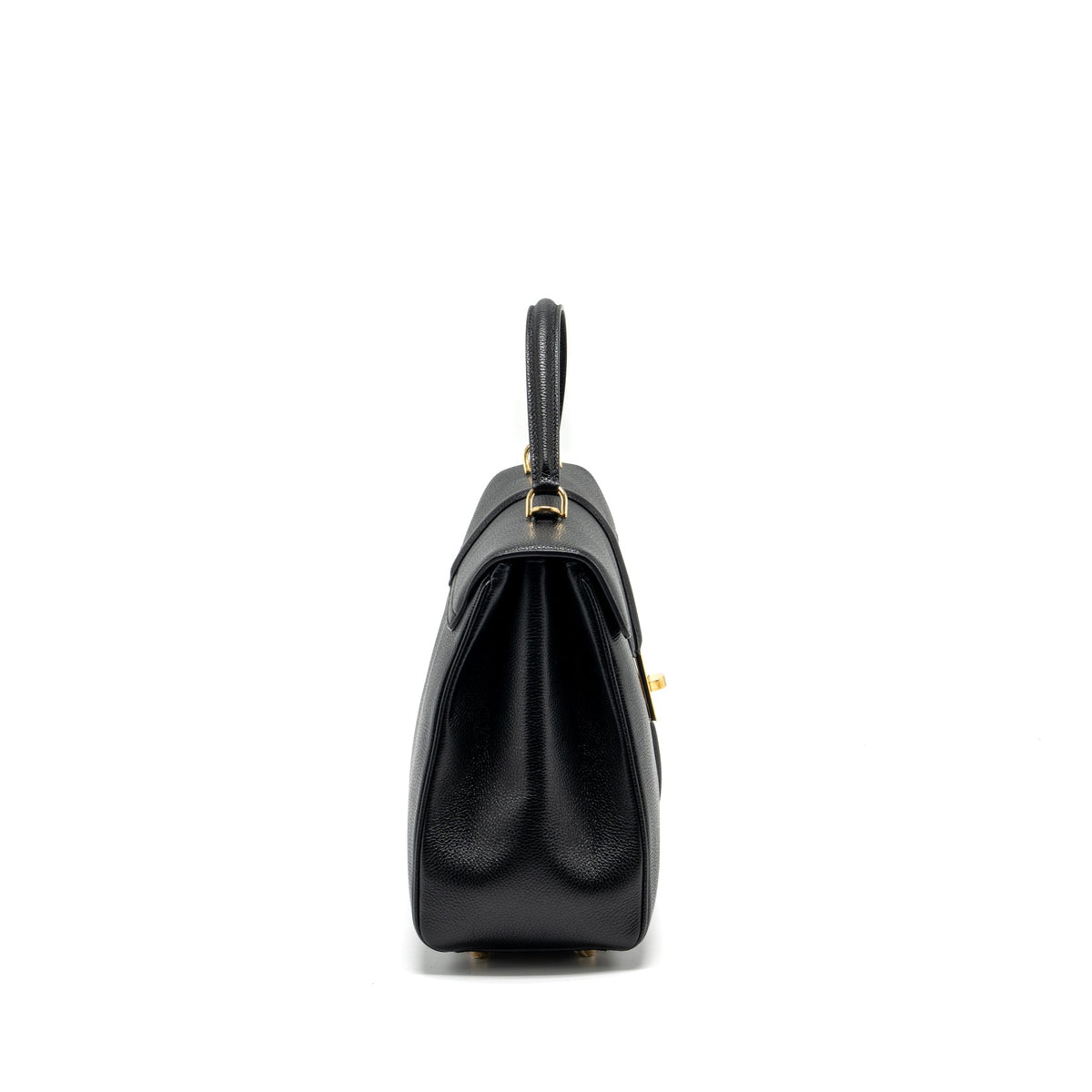 Celine Bags? Celine 16 Bag Grained Calfskin Black GHW Luxury Designer Leather Handbag