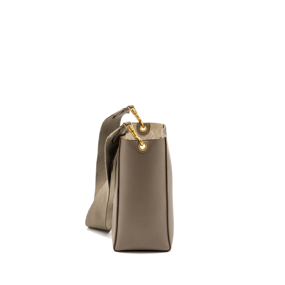 Celine Bags? Celine Sangle Bucket Bag Calfskin Grey GHW Elegant Everyday Designer Handbag
