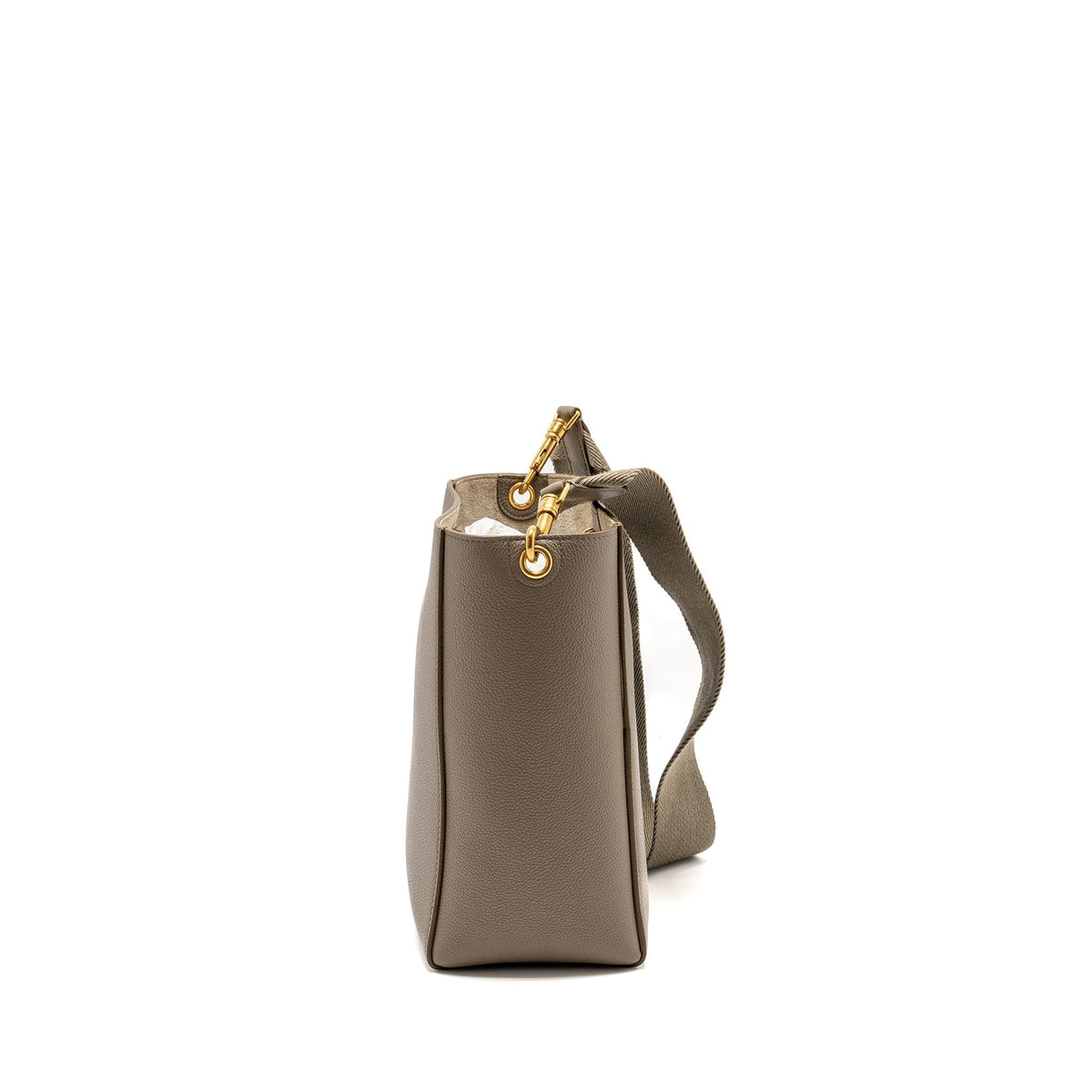 Celine Bags? Celine Sangle Bucket Bag Calfskin Grey GHW Elegant Everyday Designer Handbag