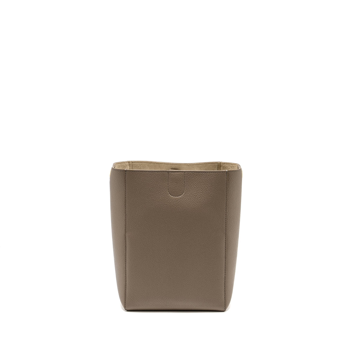 Celine Bags? Celine Sangle Bucket Bag Calfskin Grey GHW Elegant Everyday Designer Handbag