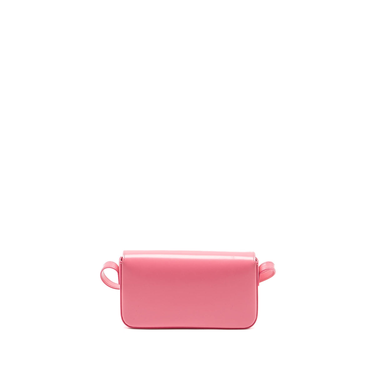 Celine Bags? CELINE Triomphe Shoulder Bag Shiny Calfskin Flamingo GHW Luxury Designer Leather Handbag