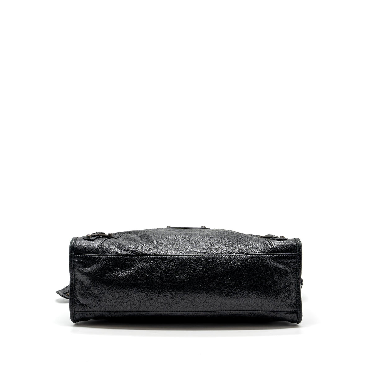 Balenciaga City Bag Calfskin Black Ruthenium Hardware — Designer Leather Handbag