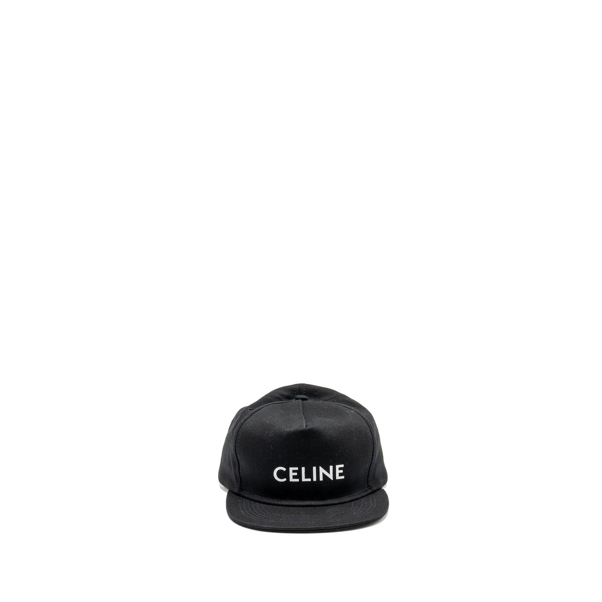 Celine Hats? Celine Size M Logo Ball Cap Cotton Black Casual Everyday Designer Cap