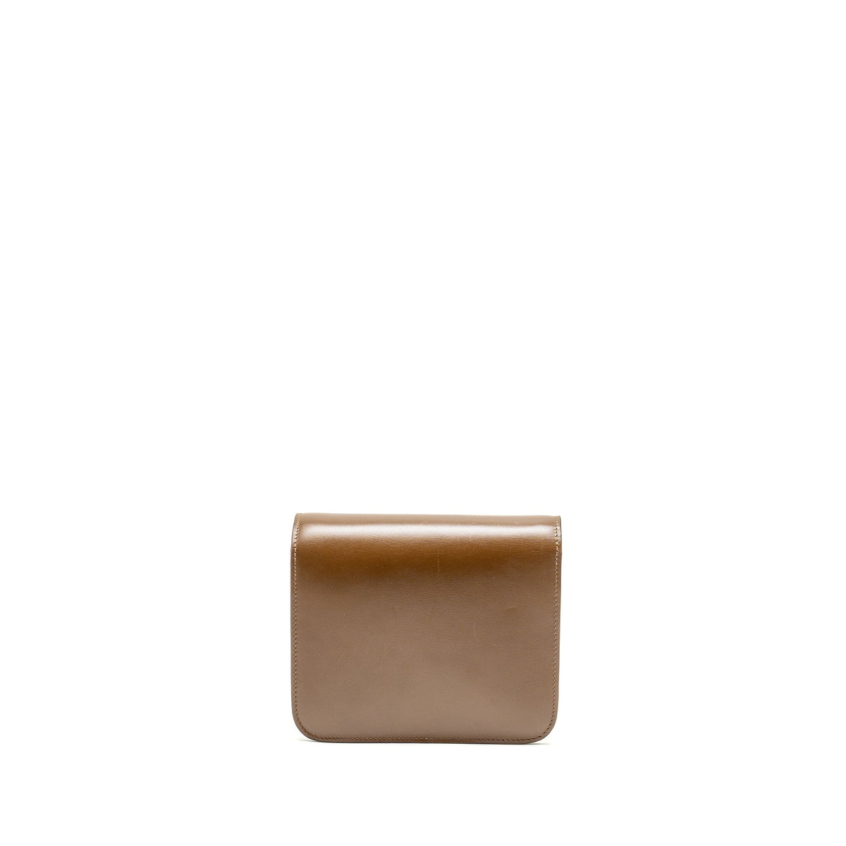 Celine Bags? Celine Teen Classic Box Bag Calfskin Camel GHW Luxury Designer Leather Handbag