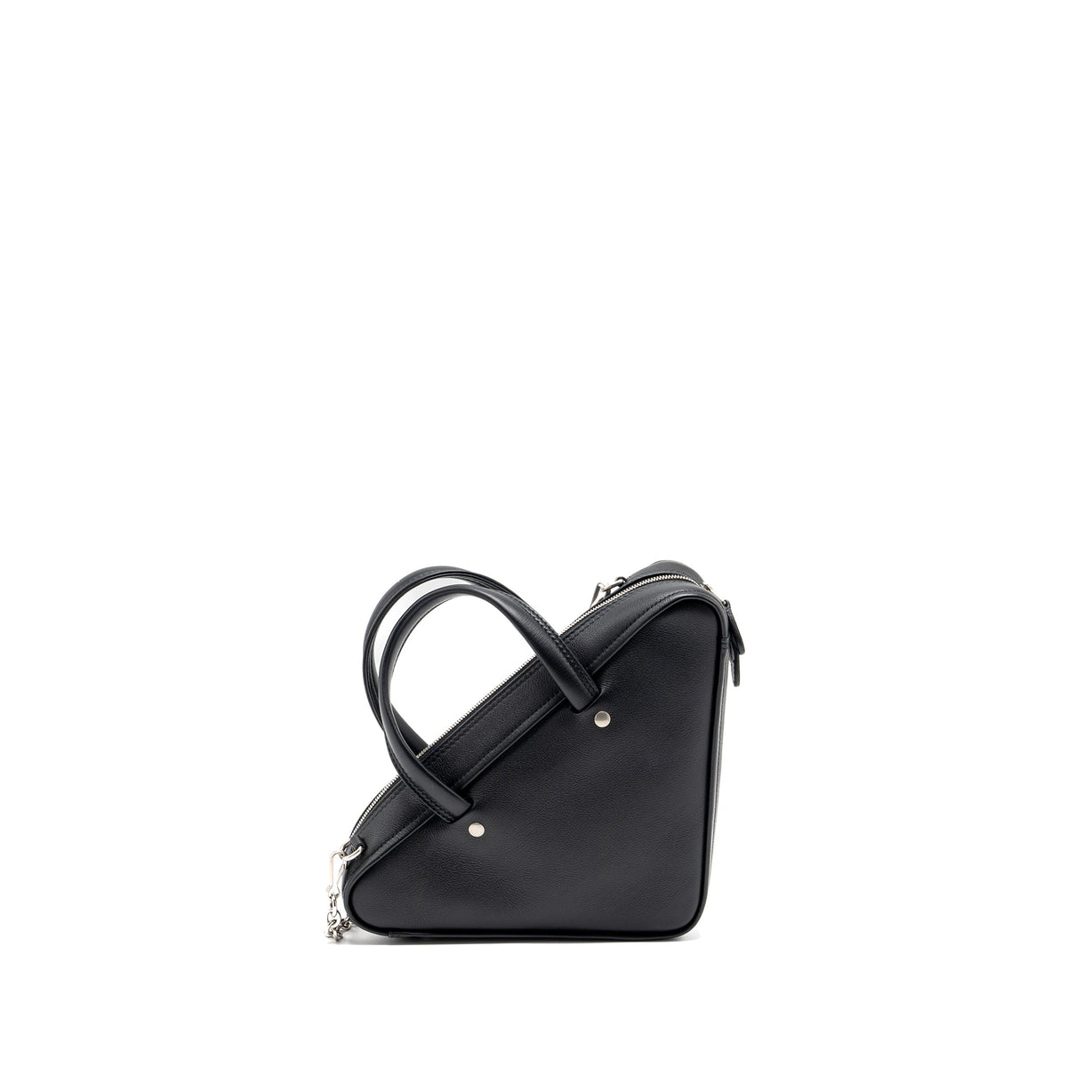 Luxar682 elegant leather Handbag angled view