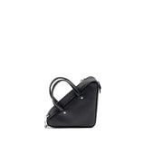 Luxar682 elegant leather Handbag angled view