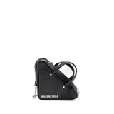 Balenciaga women's handbag Black luxury designer calf