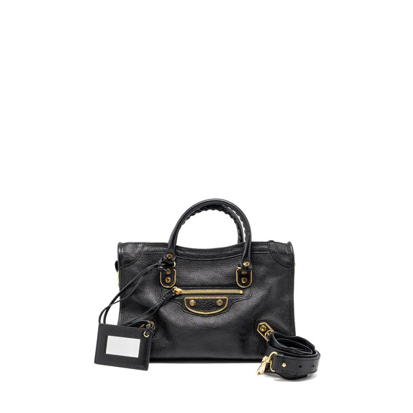 Balenciaga classic city bag Leather black GHW — Designer Leather Handbag