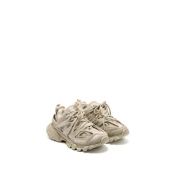 Balenciaga Size 36 Track Sneakers Mesh/Nylon Beige/Multicolour — Designer Track Sneakers