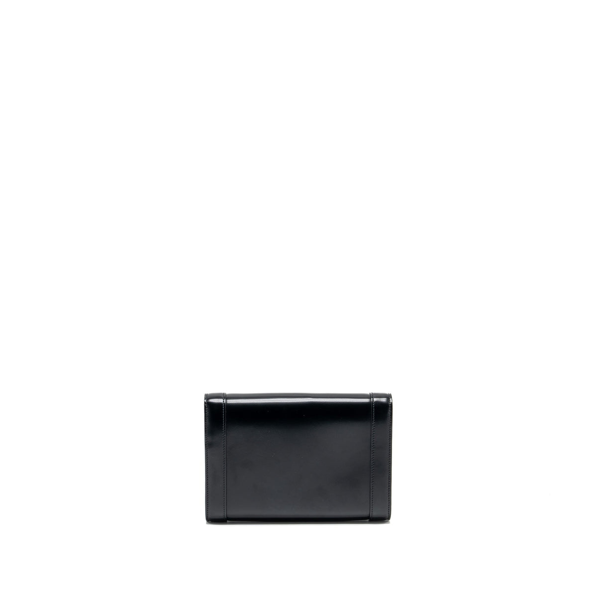 Celine Wallets? Celine triomphe flap wallet with strap calfskin black GHW Compact Luxury Card Wallet